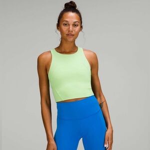Lululemon Invigorate Training Tank Top, Sz 4, Scream Green Light